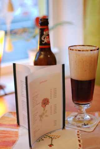 Schnitzel und Bier - Im Harz nach einer Wanderung genau das richtige!
